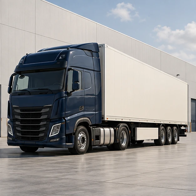 Truck supporting collection and onward delivery